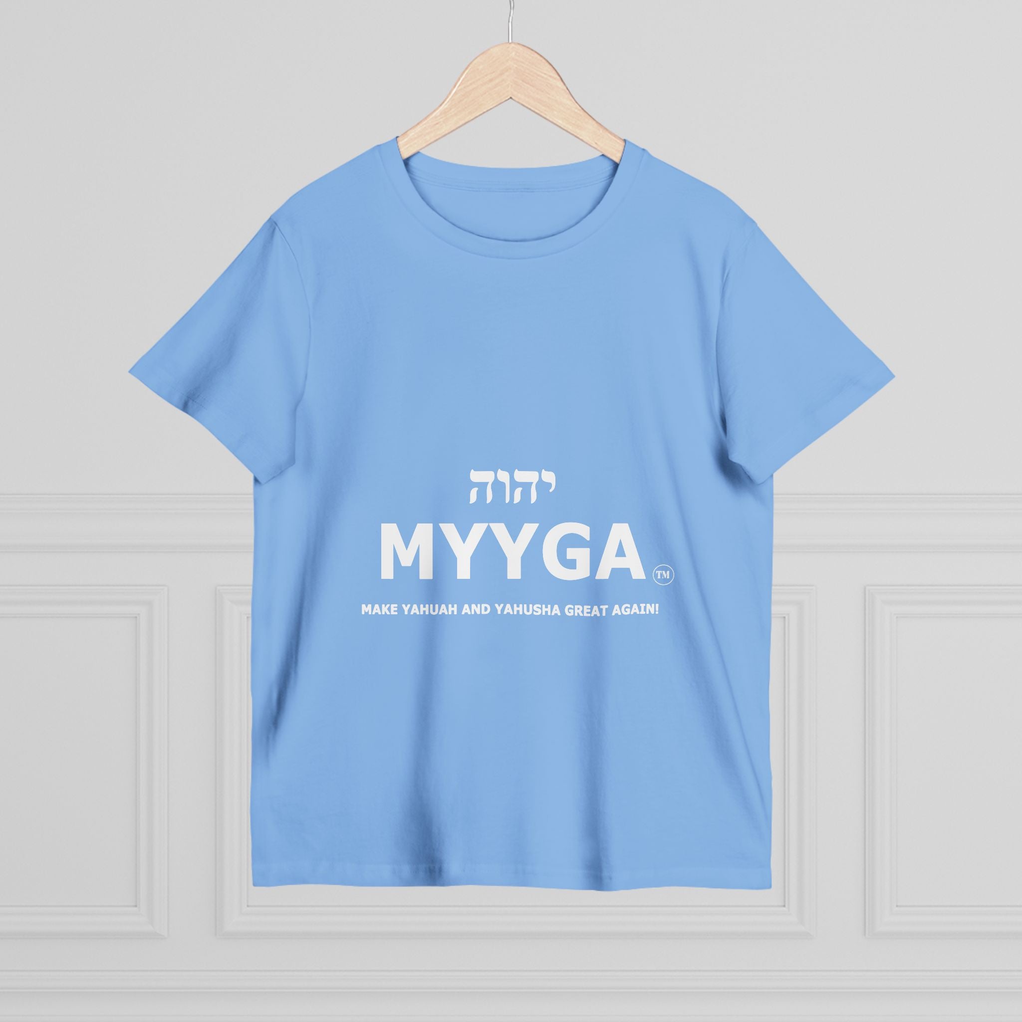 Maple Leaf Women’s Tee — Make Yahuah and Yahusha Great Again