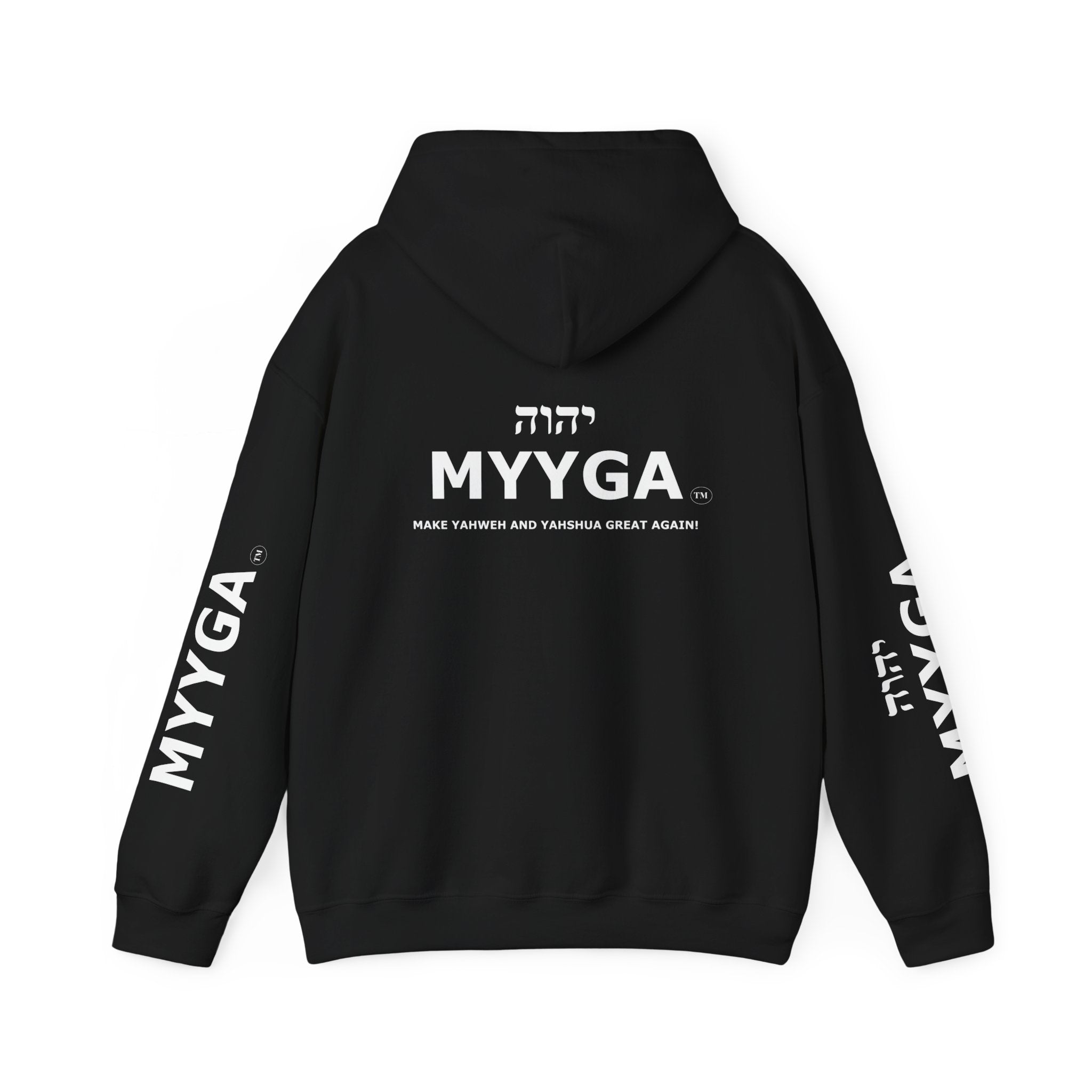 MYYGA - Make Yahweh And Yeshua Great Again Unisex Heavy Blend™ Hooded Sweatshirt
