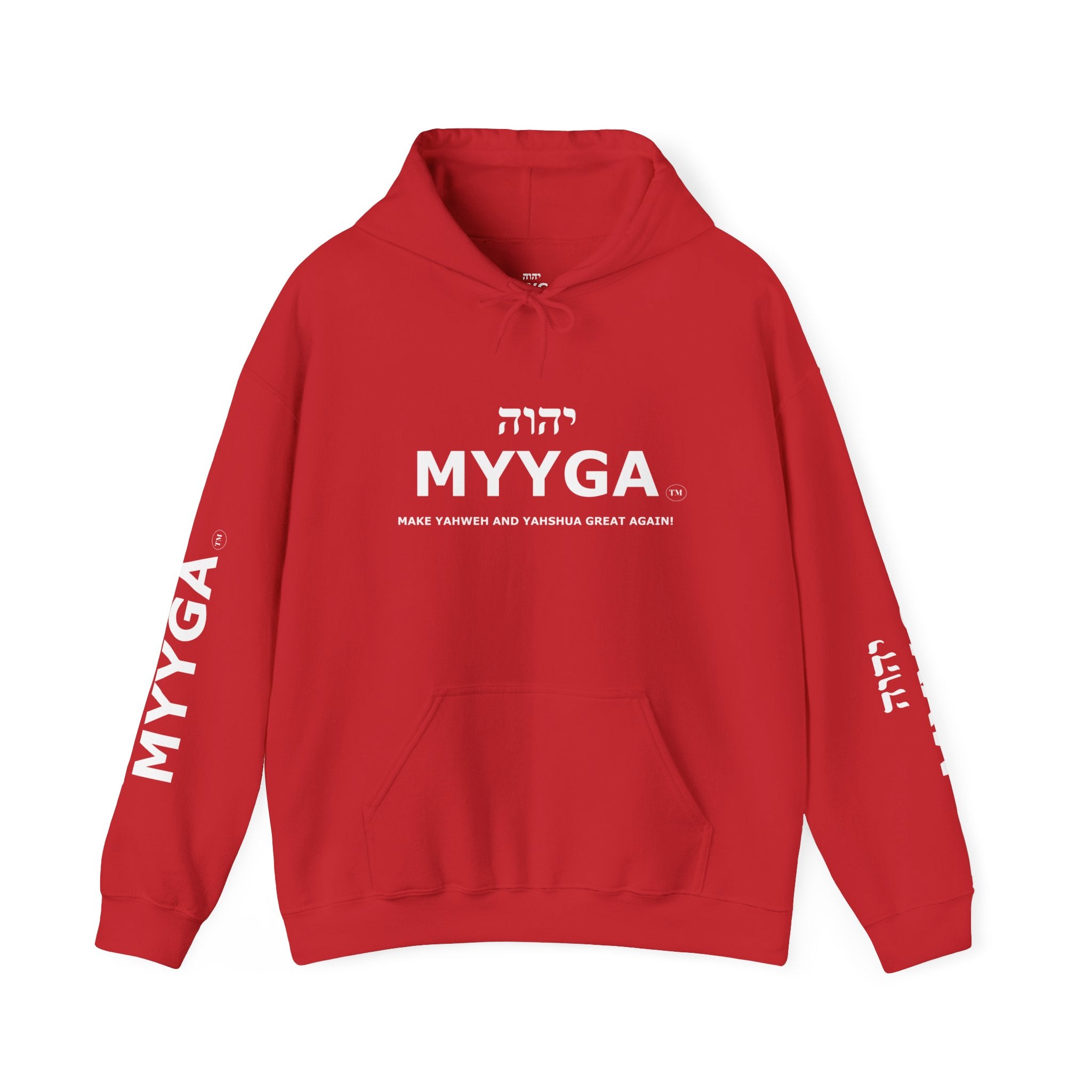 MYYGA - Make Yahweh And Yeshua Great Again Unisex Heavy Blend™ Hooded Sweatshirt