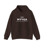MYYGA - Make Yahuah And Yahusha Great Again - hooded sweatshirt with front design only