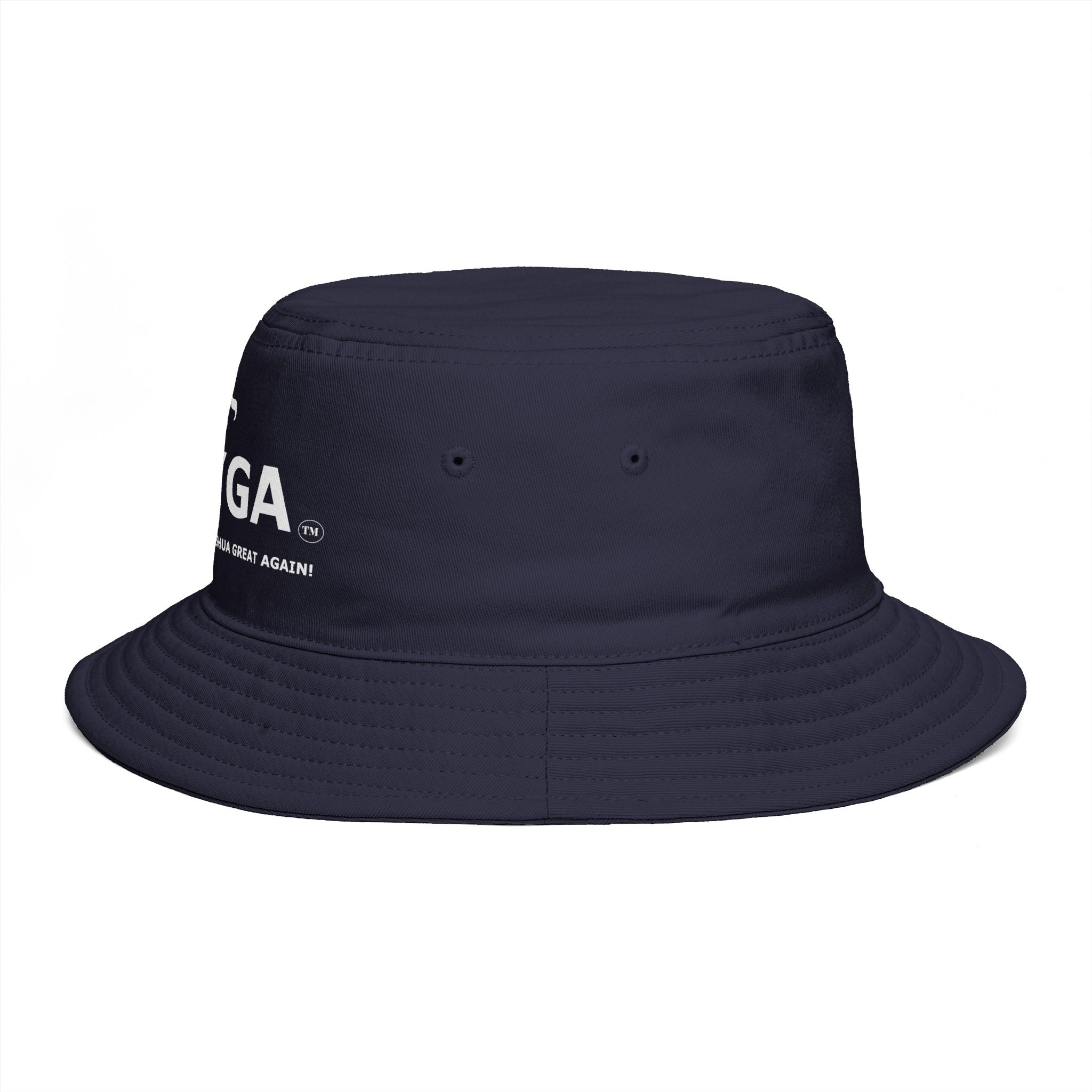 MYYGA - Make Yahweh And Yahshua Great Again - Solid Red Bucket Hat | All-Over Print Bucket Hat