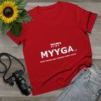 Maple Leaf Women’s Tee — Make Yahuah and Yahusha Great Again
