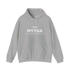 MYYGA - Make Yehovah And Yeshua Great Again - hooded sweatshirt with front design only