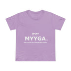 Maple Leaf Women’s Tee — Make Yahuah and Yahusha Great Again