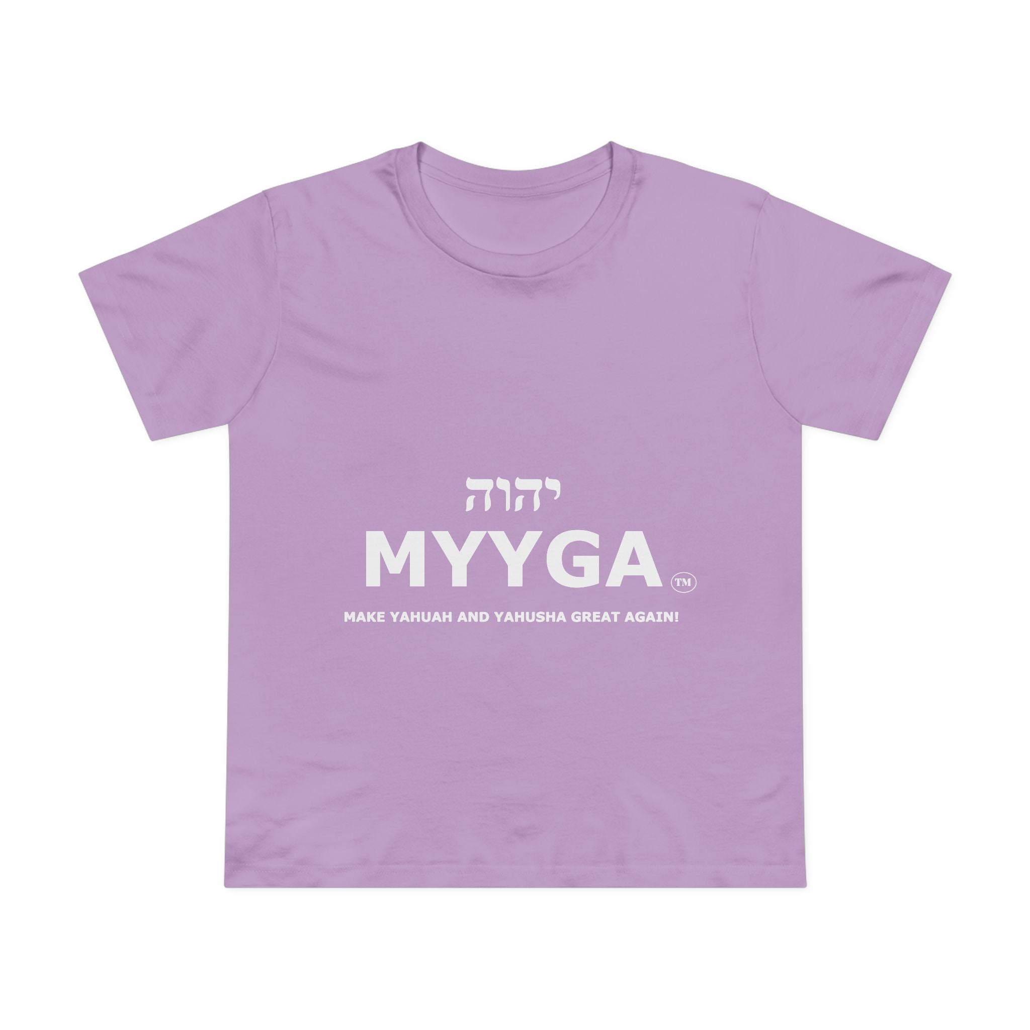 Maple Leaf Women’s Tee — Make Yahuah and Yahusha Great Again