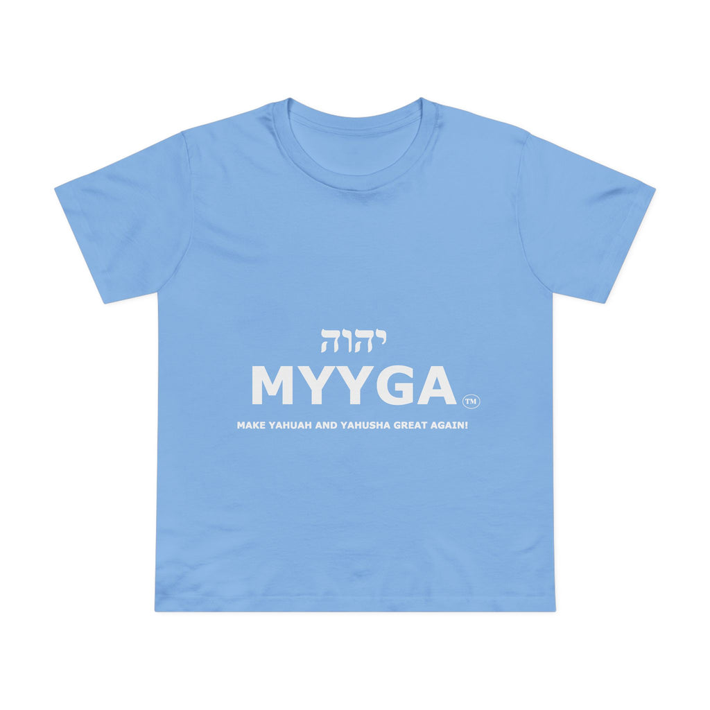 Maple Leaf Women’s Tee — Make Yahuah and Yahusha Great Again
