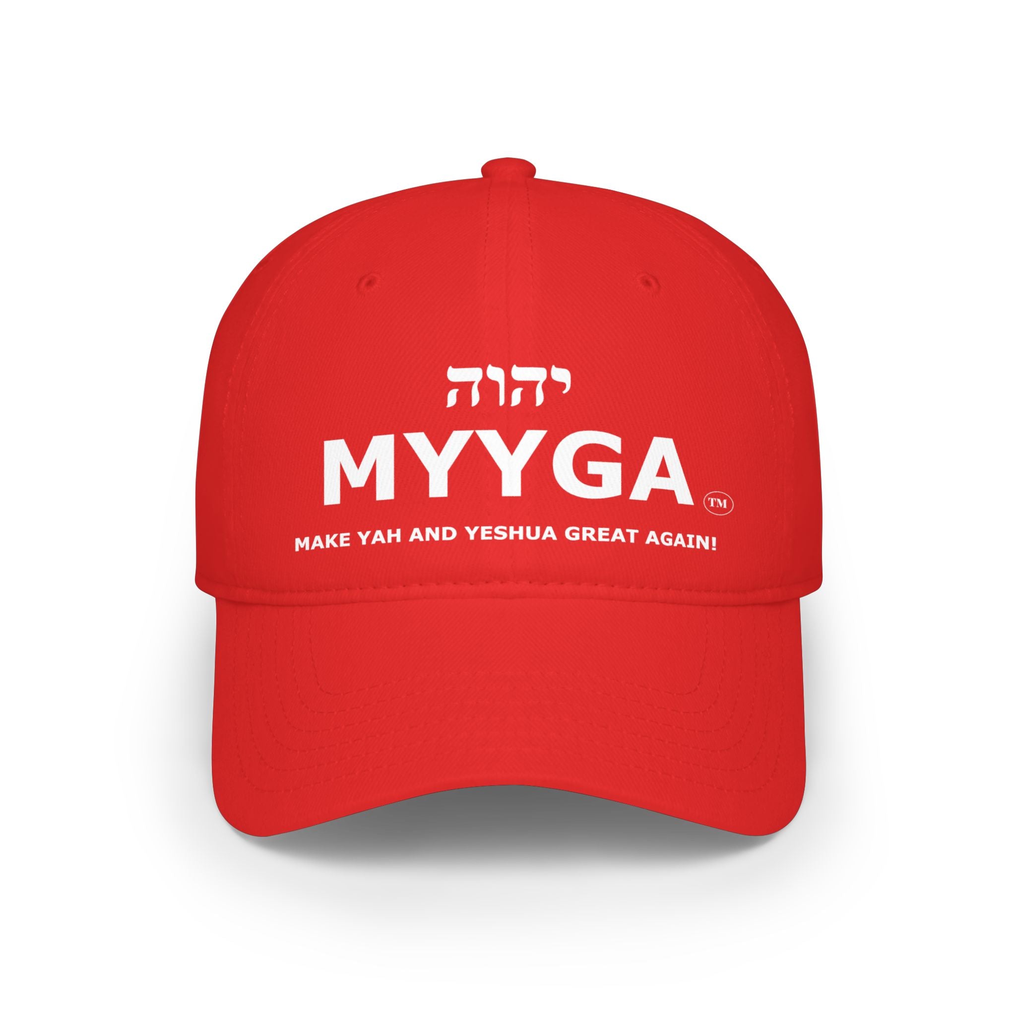 MYYGA - Make Yah And Yahshua Great Again - distressed logo Classic Dad Cap | vintage embroidered baseball hat