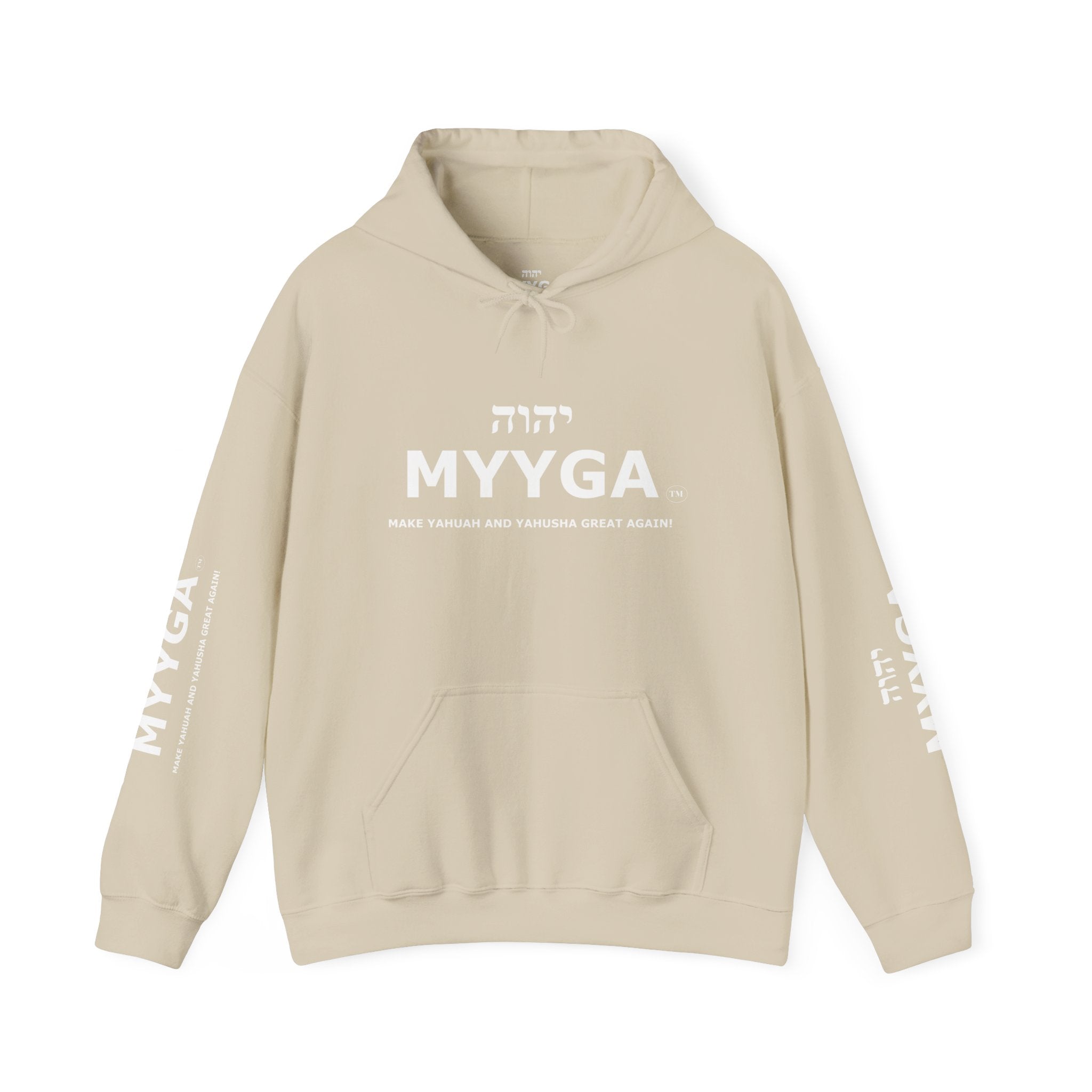 MYYGA - Make Yahuah And Yahusha Great AGain Unisex Heavy Blend™ Hooded Sweatshirt