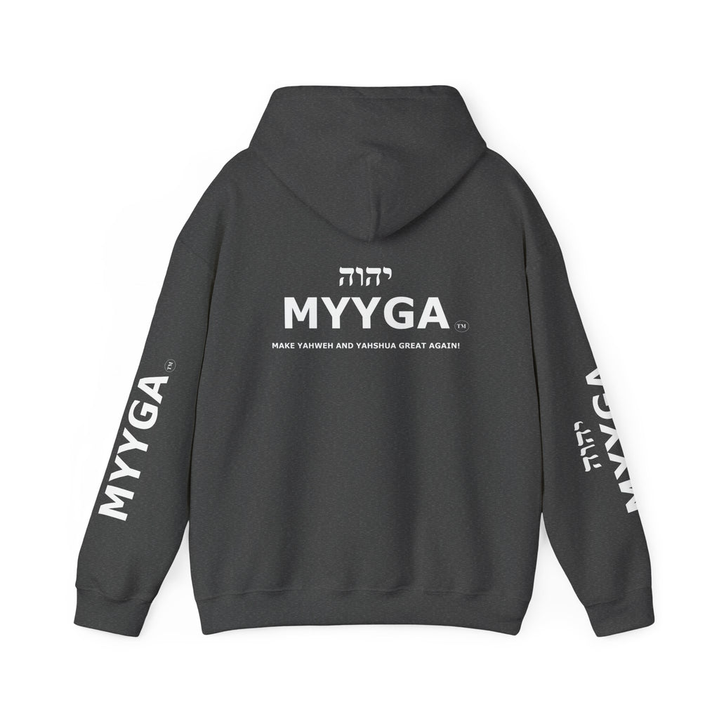 MYYGA - Make Yahweh And Yeshua Great Again Unisex Heavy Blend™ Hooded Sweatshirt