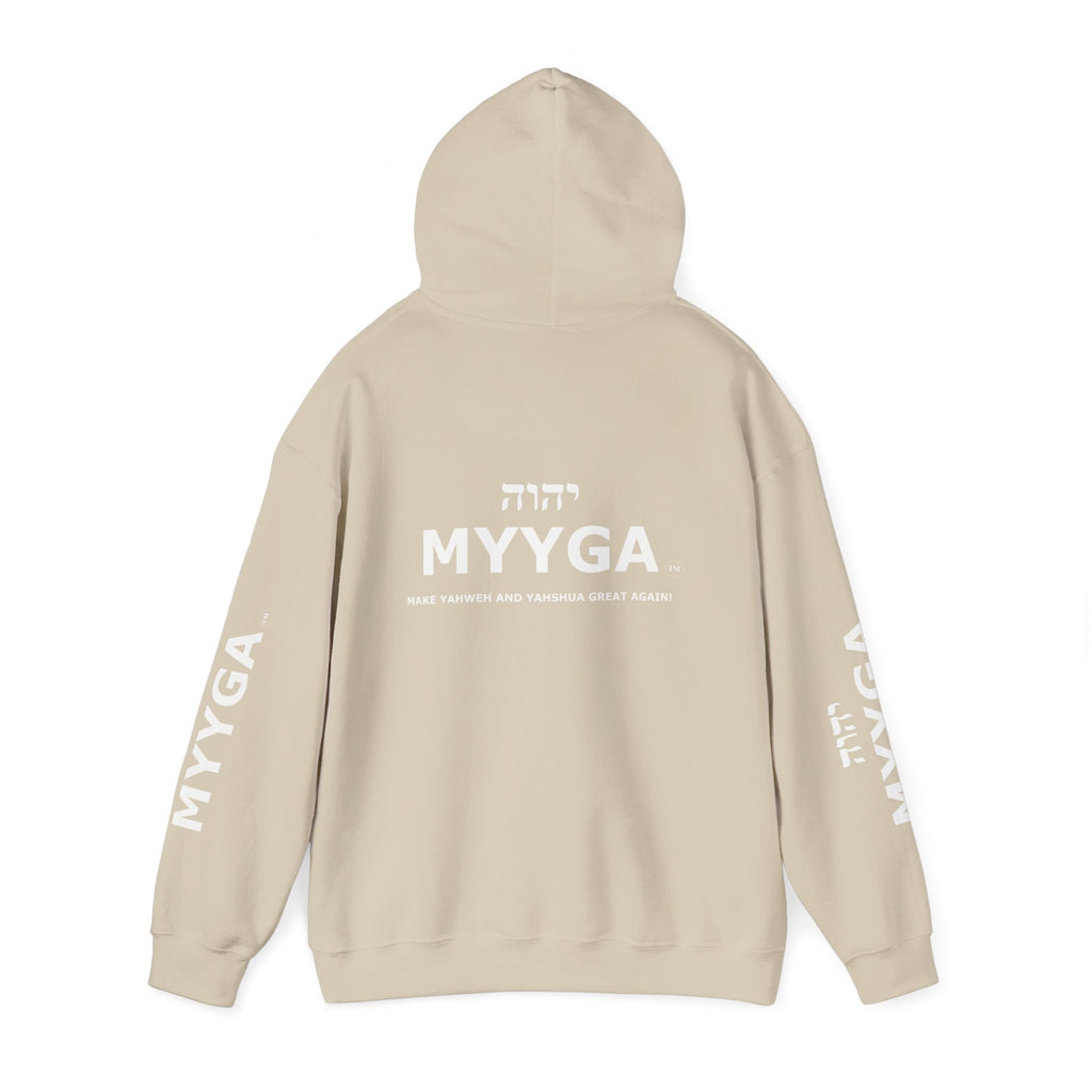 MYYGA - Make Yahweh And Yeshua Great Again Unisex Heavy Blend™ Hooded Sweatshirt