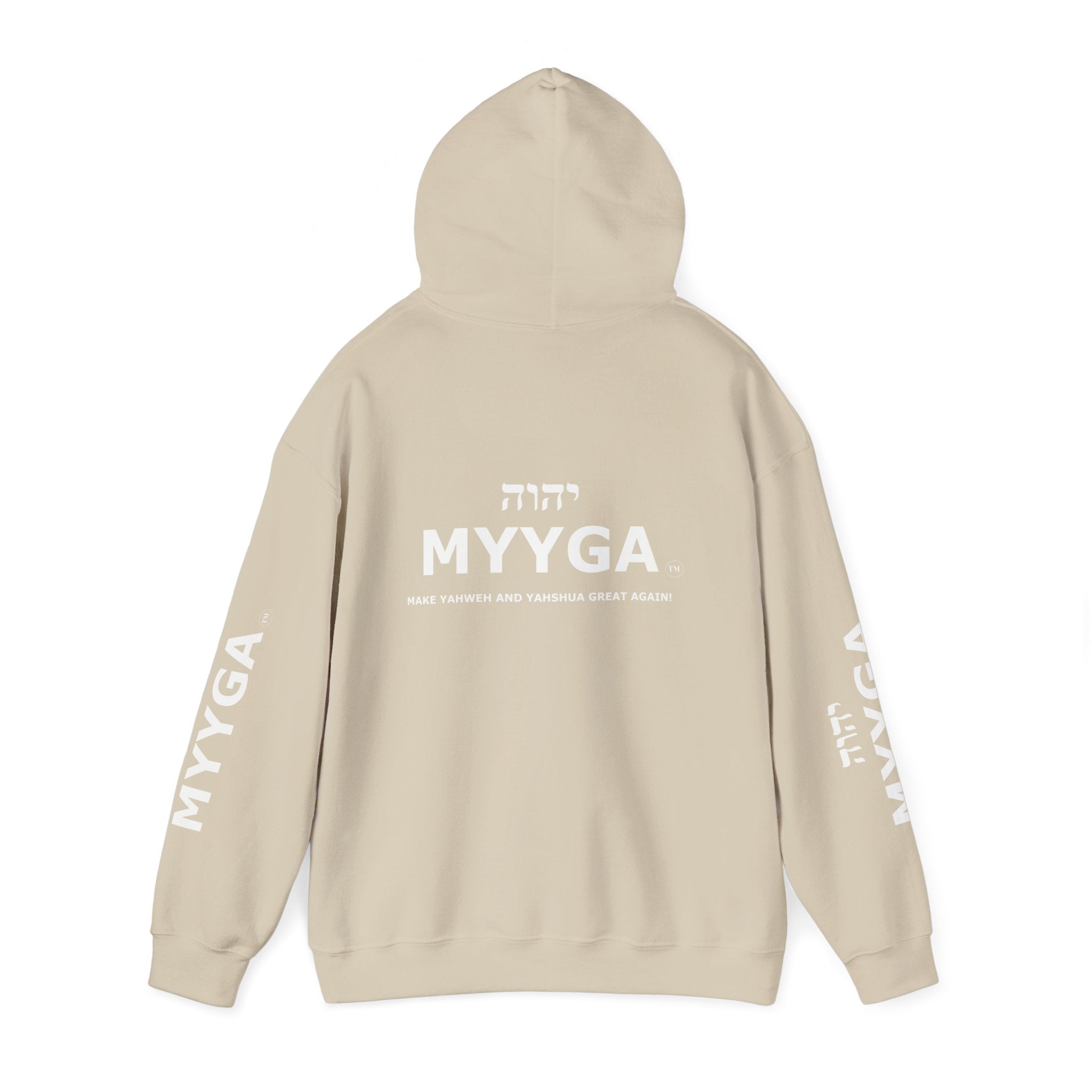 MYYGA - Make Yahweh And Yeshua Great Again Unisex Heavy Blend™ Hooded Sweatshirt