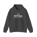 MYYGA - Make Yehovah And Yeshua Great Again - hooded sweatshirt with front design only