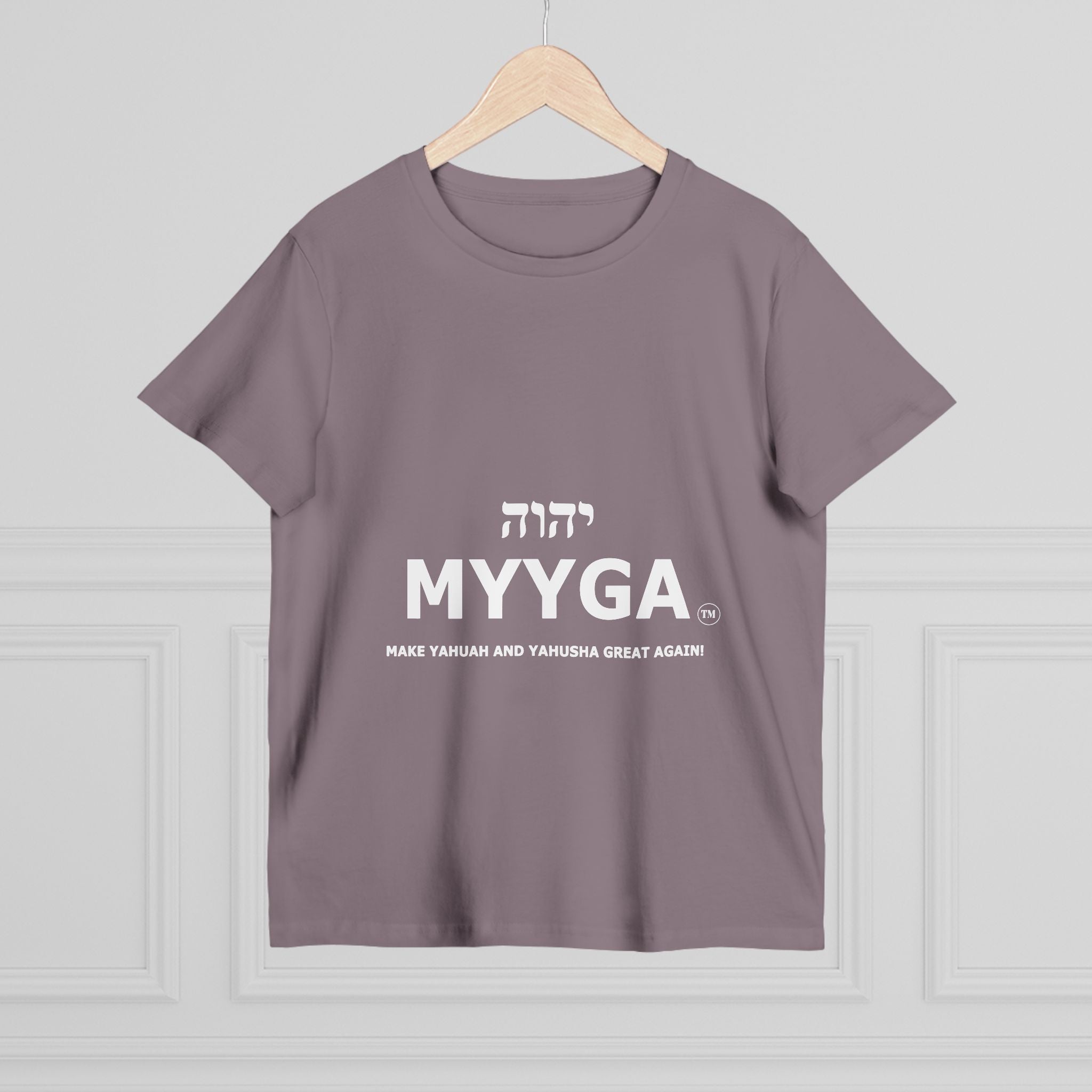 Maple Leaf Women’s Tee — Make Yahuah and Yahusha Great Again