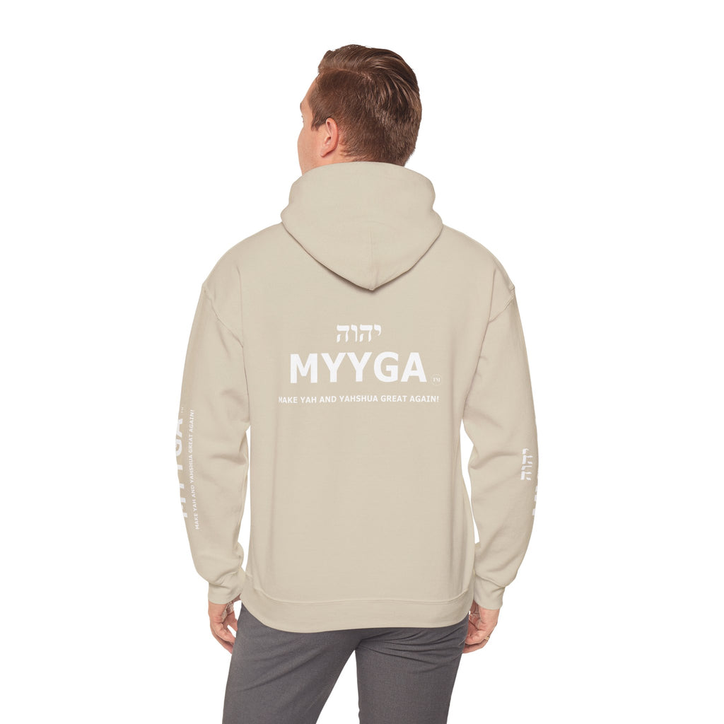 MYYGA - Make Yah And Yeshua Great AGain Unisex Heavy Blend™ Hooded Sweatshirt