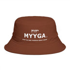 MYYGA - Make Yah And Yeshua Great Again - Solid Red Bucket Hat | All-Over Print Bucket Hat