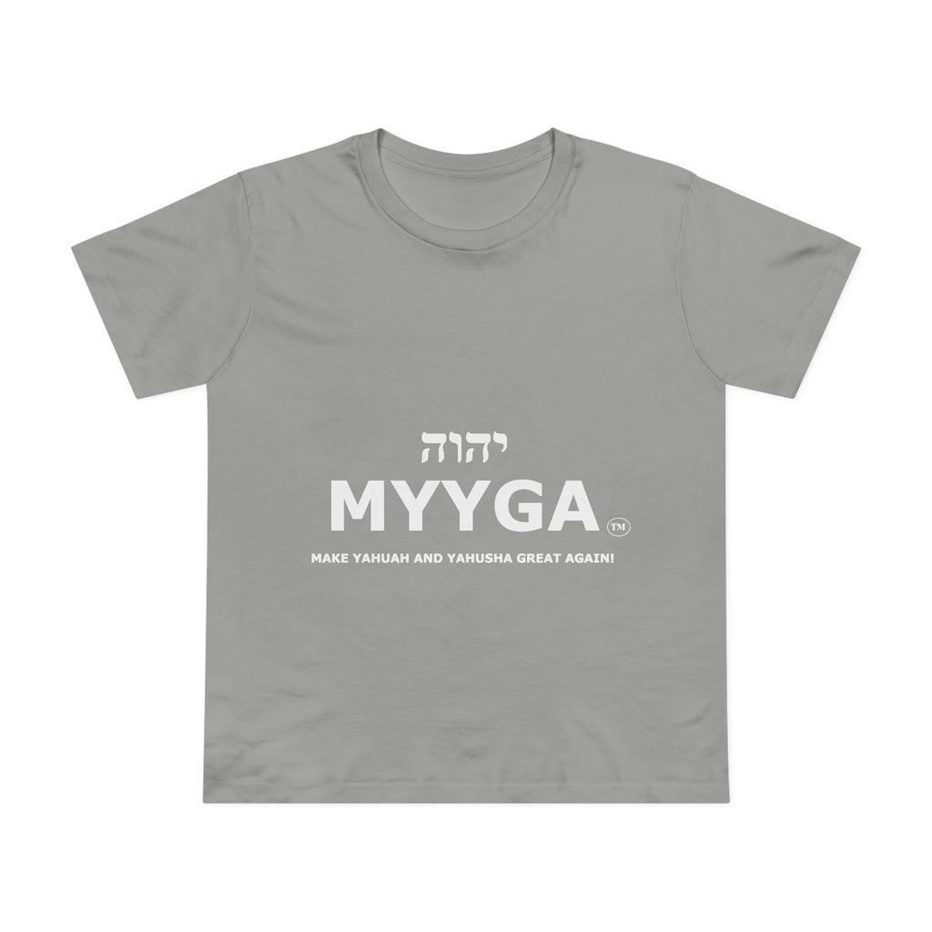 Maple Leaf Women’s Tee — Make Yahuah and Yahusha Great Again