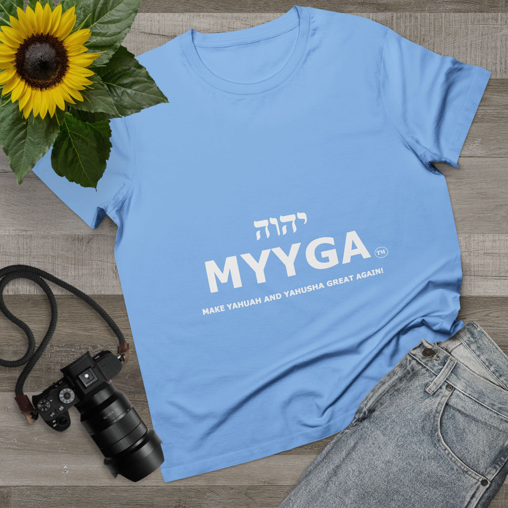 Maple Leaf Women’s Tee — Make Yahuah and Yahusha Great Again