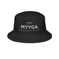 MYYGA - Make Yehovah And Yeshua Great Again - Embroidered Bucket Hat | Distressed Logo, Streetwear