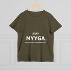 Maple Leaf Women’s Tee — Make Yahuah and Yahusha Great Again