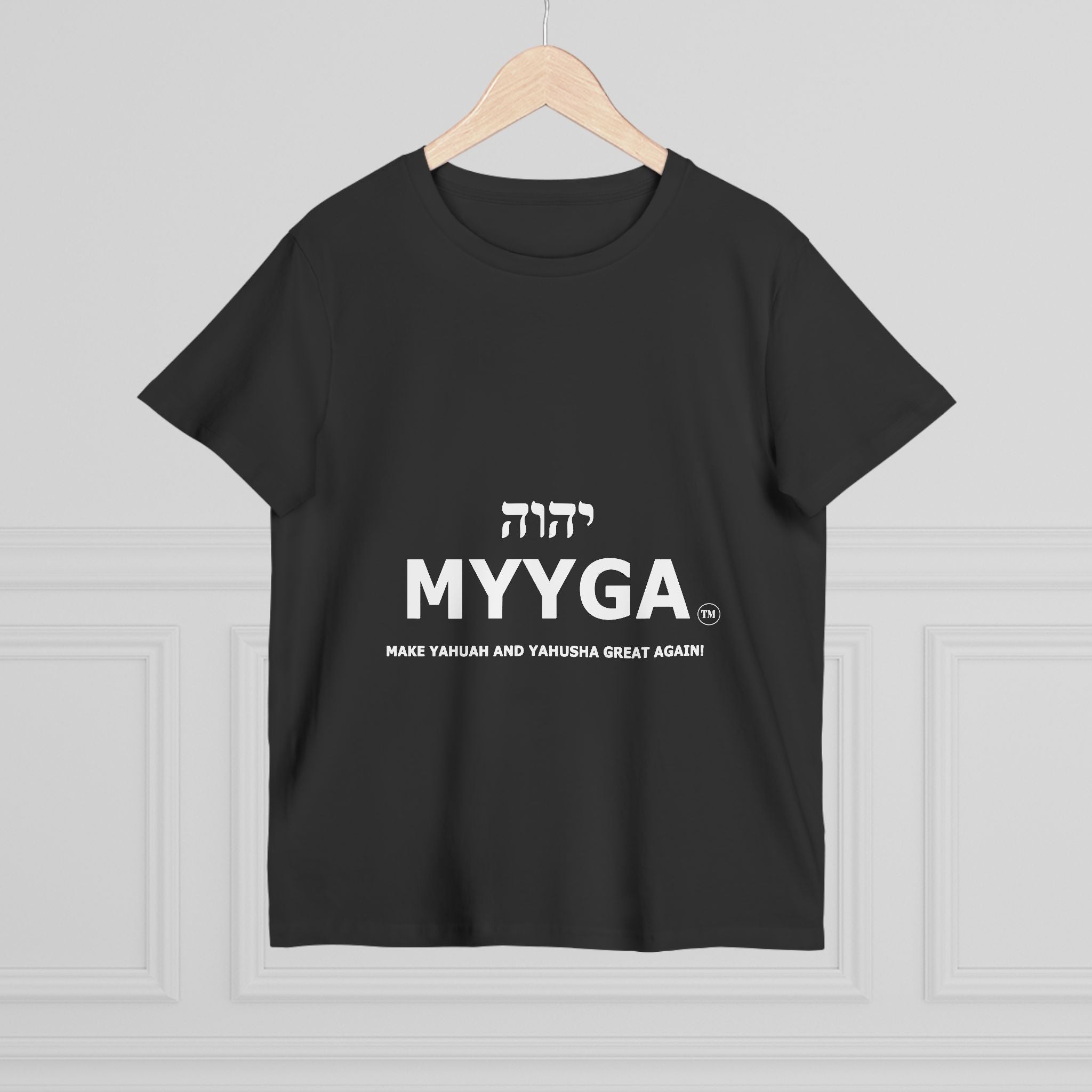 Maple Leaf Women’s Tee — Make Yahuah and Yahusha Great Again