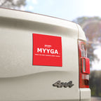 MYYGA - Make Yah And Yeshua Great Again - Hebrew Logo Car Magnet |