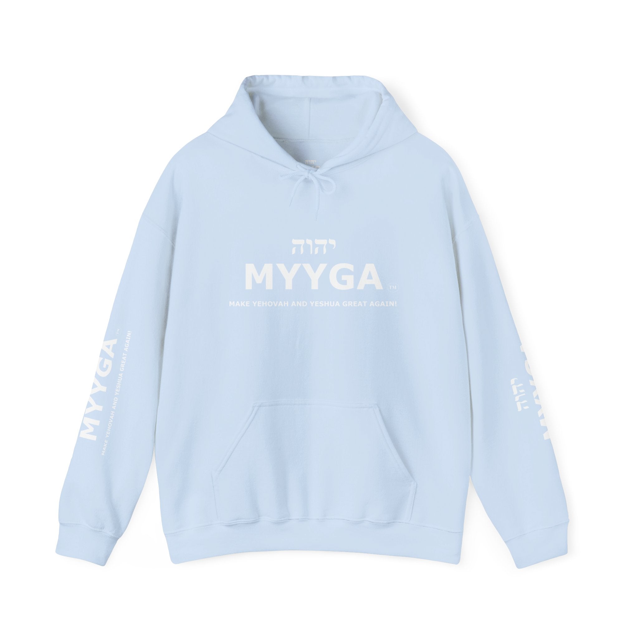 MYYGA - Make Yehovah And Yeshua Great AGain Unisex Heavy Blend™ Hooded Sweatshirt