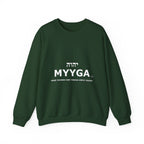 MYYGA - Make Yahweh And Yeshua Great Again - sweatshirt | Religious typography crewneck