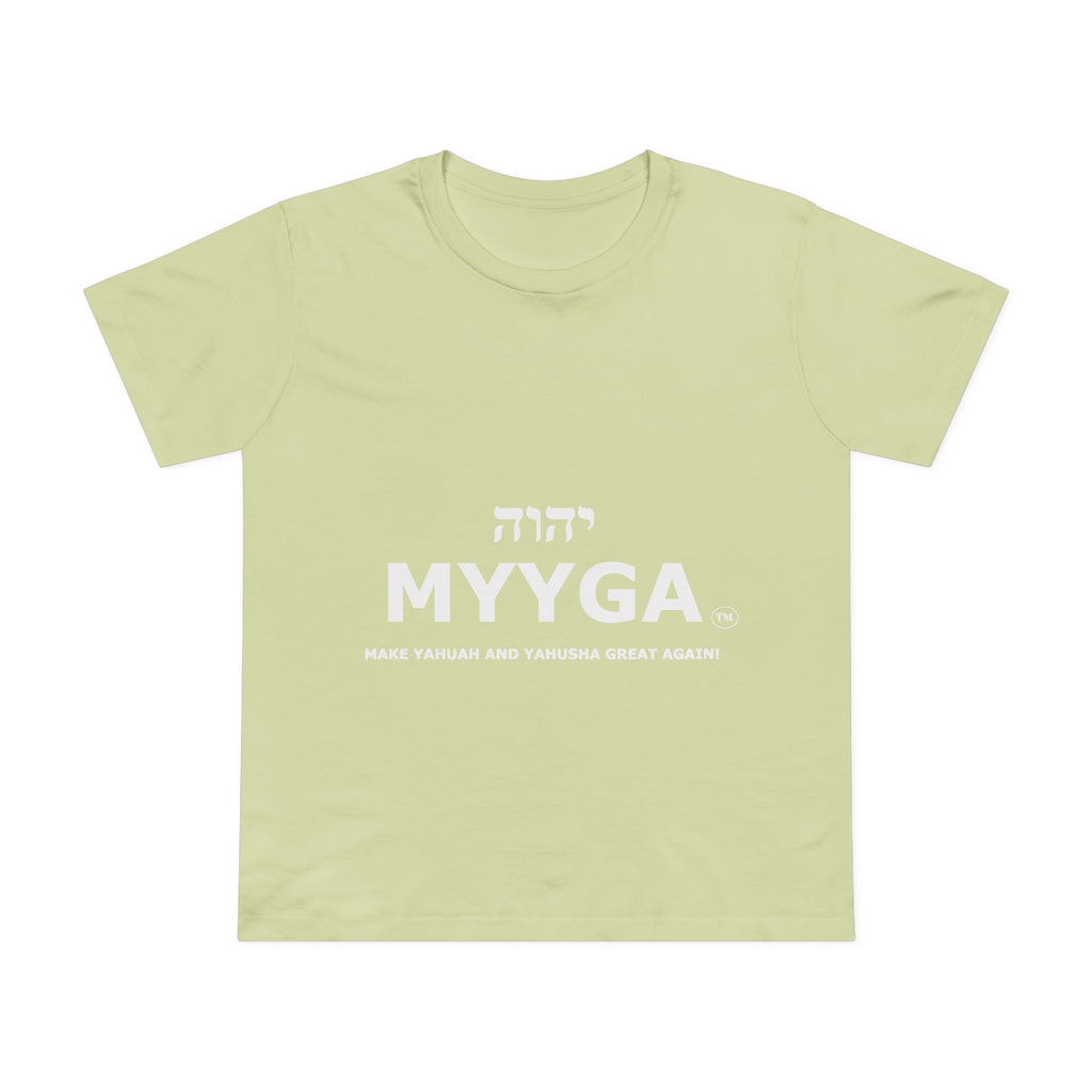 Maple Leaf Women’s Tee — Make Yahuah and Yahusha Great Again