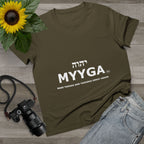 Maple Leaf Women’s Tee — Make Yahuah and Yahusha Great Again