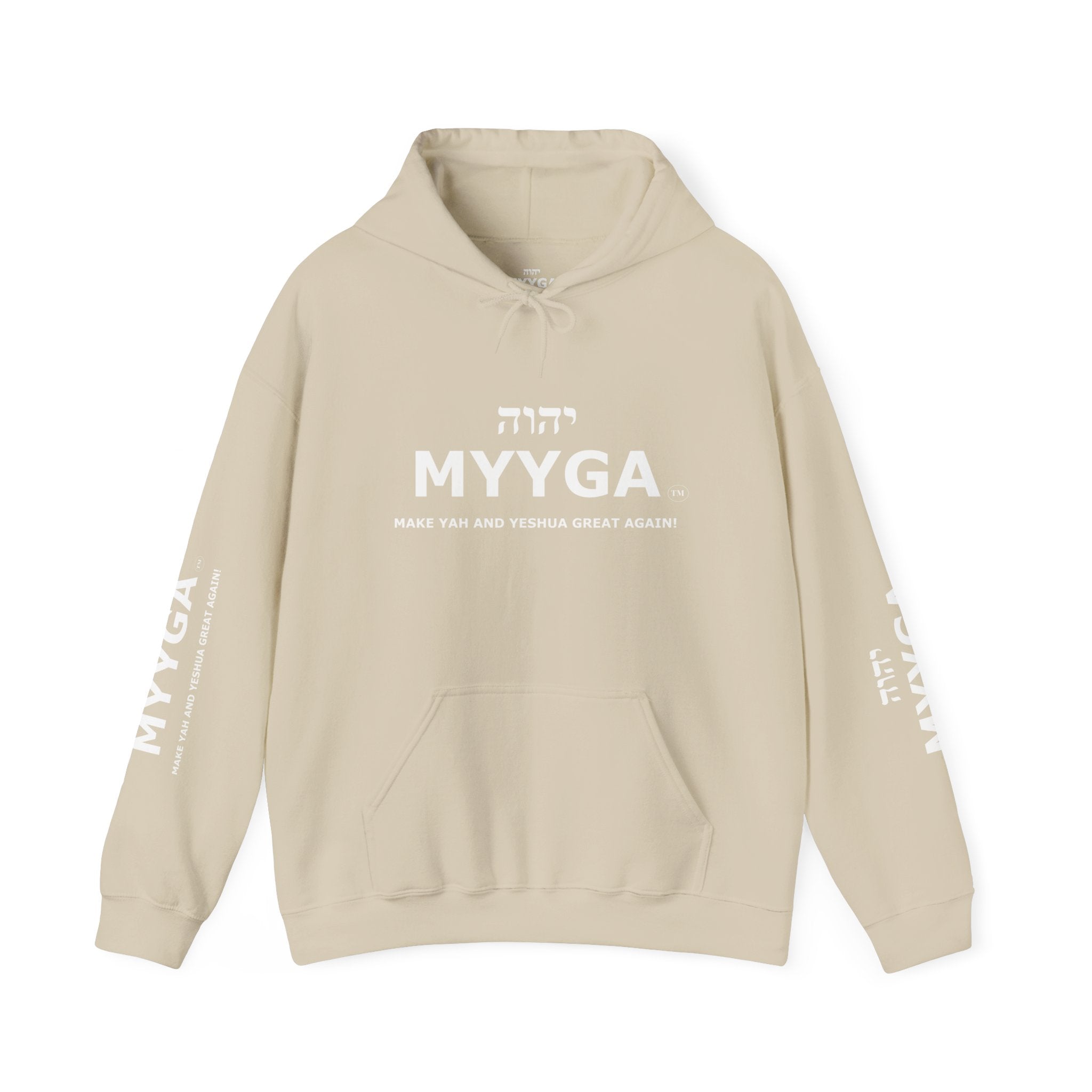 MYYGA - Make Yah And Yahshua Great AGain Unisex Heavy Blend™ Hooded Sweatshirt