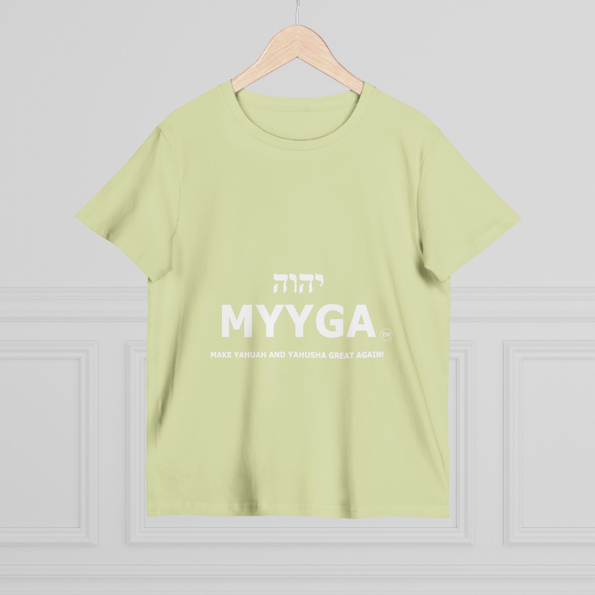 Maple Leaf Women’s Tee — Make Yahuah and Yahusha Great Again