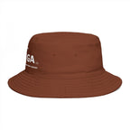 MYYGA - Make Yahweh And Yahshua Great Again - Solid Red Bucket Hat | All-Over Print Bucket Hat