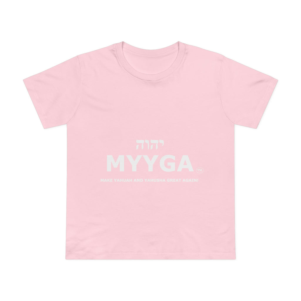 Maple Leaf Women’s Tee — Make Yahuah and Yahusha Great Again