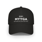 MYYGA - Make Yahweh And Yeshua Great Again - distressed logo Classic Dad Cap | vintage embroidered baseball hat
