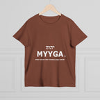 Maple Leaf Women’s Tee — Make Yahuah and Yahusha Great Again
