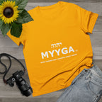 Maple Leaf Women’s Tee — Make Yahuah and Yahusha Great Again