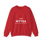 MYYGA - Make Yehovah And Yeshua Great Again - sweatshirt | Religious typography crewneck