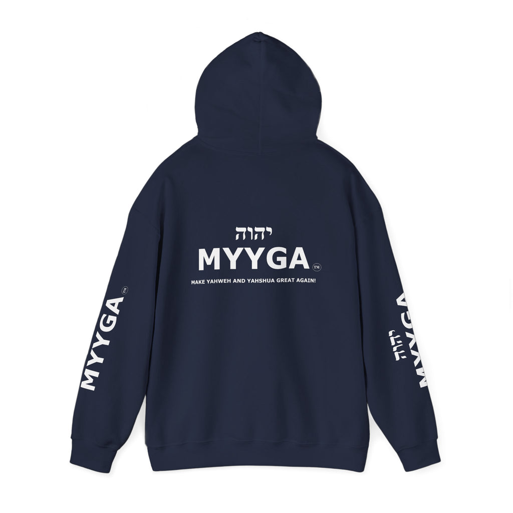 MYYGA - Make Yahweh And Yeshua Great Again Unisex Heavy Blend™ Hooded Sweatshirt