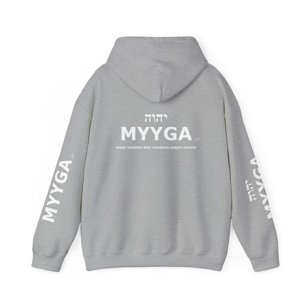 MYYGA - Make Yahweh And Yeshua Great Again Unisex Heavy Blend™ Hooded Sweatshirt