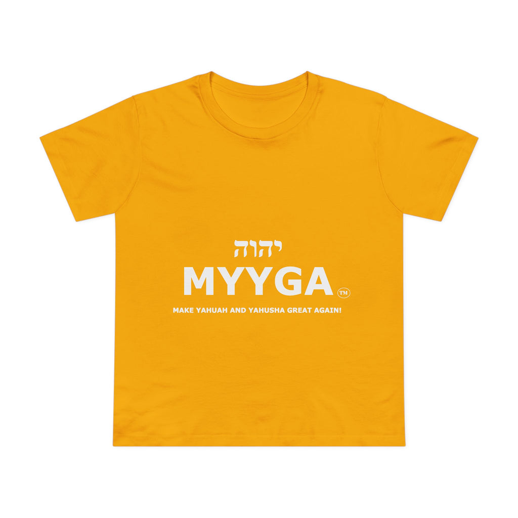 Maple Leaf Women’s Tee — Make Yahuah and Yahusha Great Again