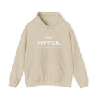 MYYGA - Make Yah And Yeshua Great Again - hooded sweatshirt with front design only