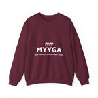 MYYGA - Make Yah And Yeshua Great Again - sweatshirt | Religious typography crewneck