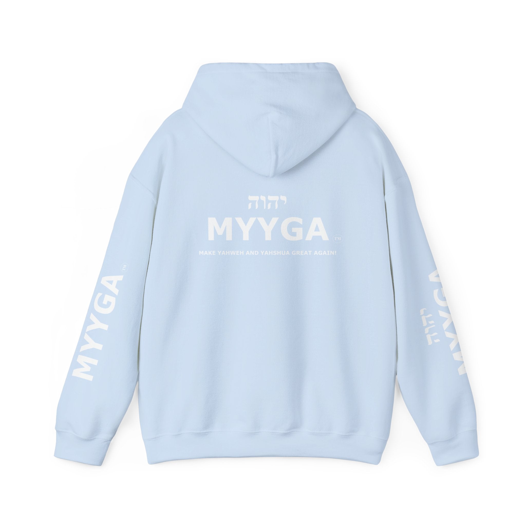 MYYGA - Make Yahweh And Yeshua Great Again Unisex Heavy Blend™ Hooded Sweatshirt