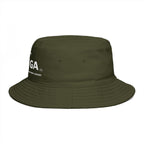 MYYGA - Make Yahweh And Yahshua Great Again - Solid Red Bucket Hat | All-Over Print Bucket Hat