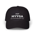 MYYGA - Make Yah And Yahshua Great Again - distressed logo Classic Dad Cap | vintage embroidered baseball hat
