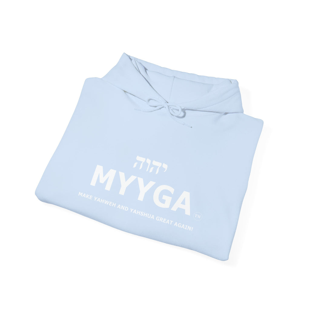 MYYGA - Make Yahweh And Yeshua Great Again Unisex Heavy Blend™ Hooded Sweatshirt