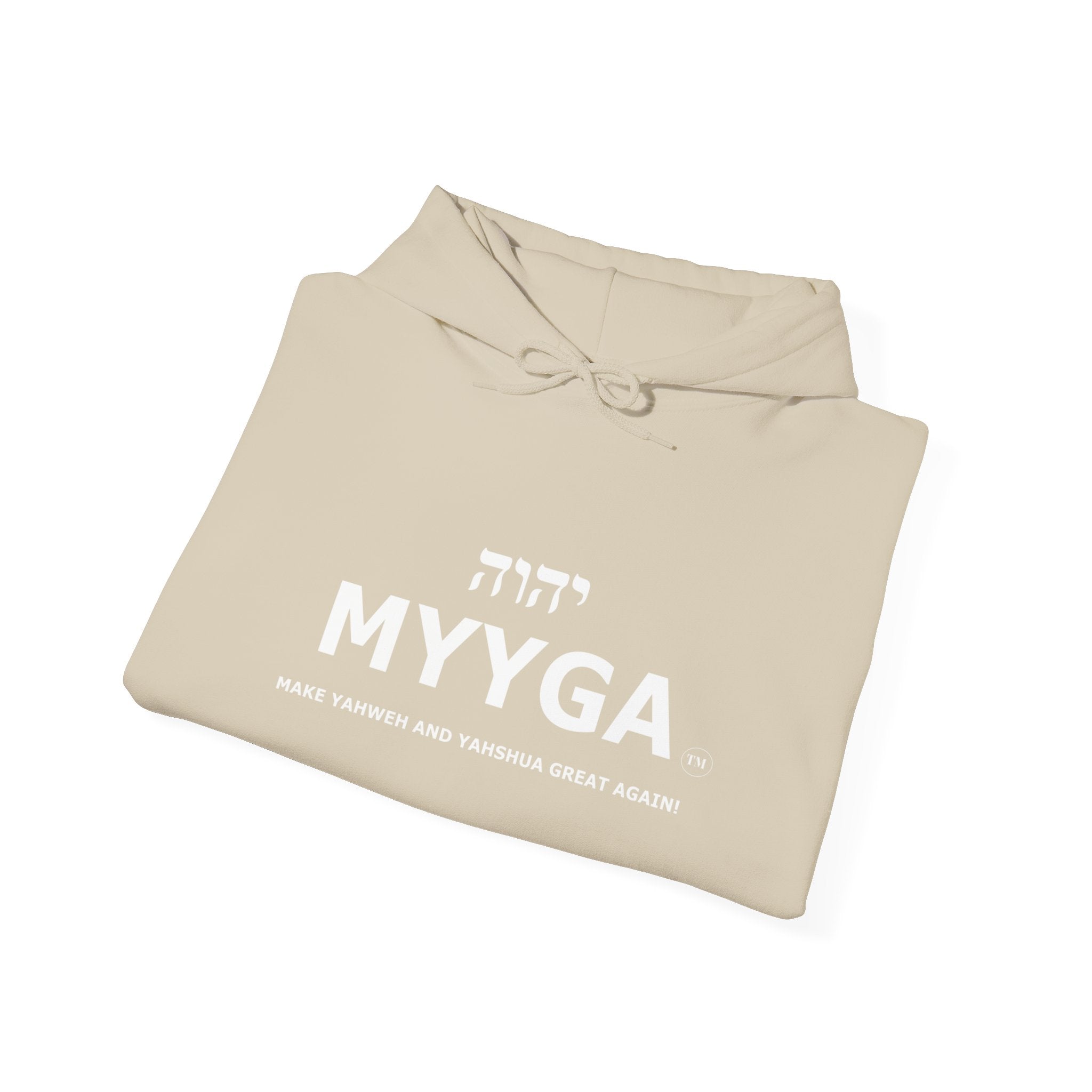 MYYGA - Make Yahweh And Yeshua Great Again Unisex Heavy Blend™ Hooded Sweatshirt