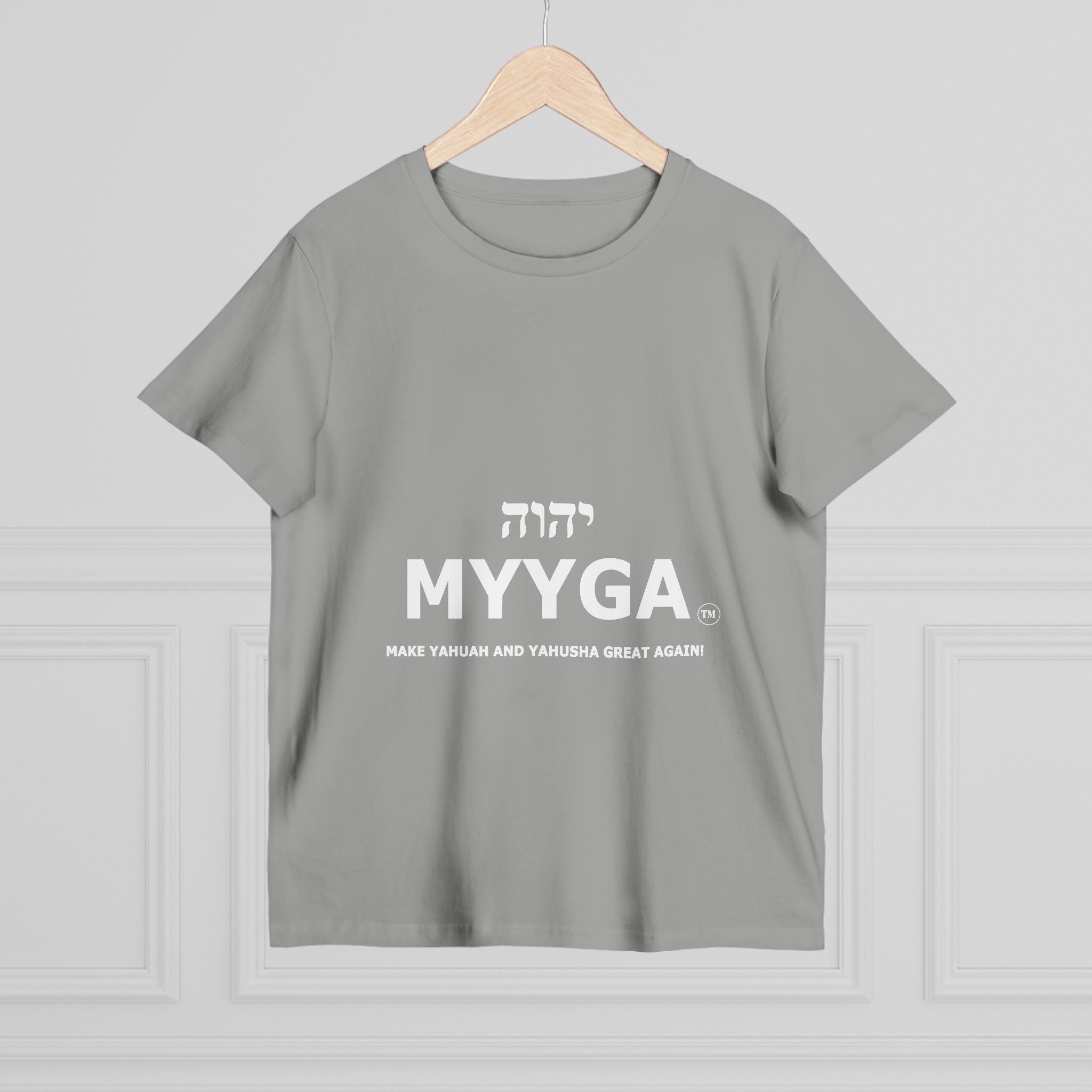 Maple Leaf Women’s Tee — Make Yahuah and Yahusha Great Again