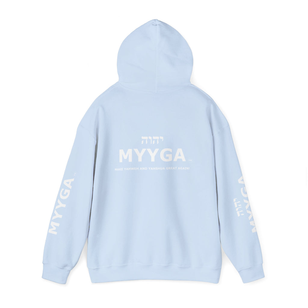MYYGA - Make Yahweh And Yeshua Great Again Unisex Heavy Blend™ Hooded Sweatshirt
