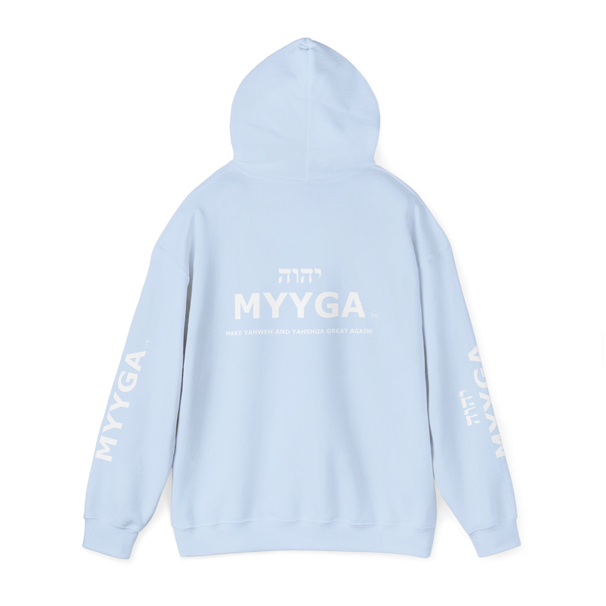 MYYGA - Make Yahweh And Yeshua Great Again Unisex Heavy Blend™ Hooded Sweatshirt